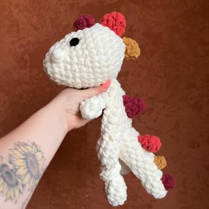 Tinysaurus - White / Sunset