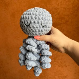 Ollie Octopus - Light Blue