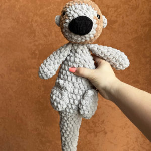 Sea Otter - Grey & Brown