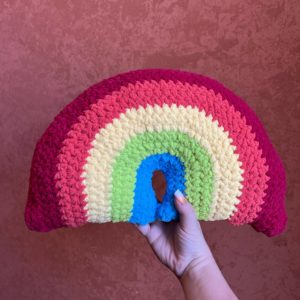 Rainbow Pillow