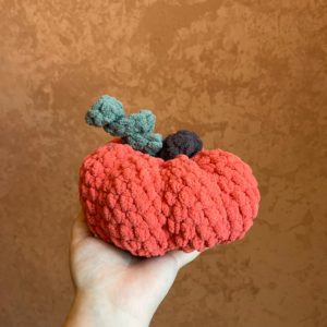 Large Orange Pumpkin